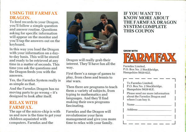 Put a Dragon on the farm and relax leaflet page 6