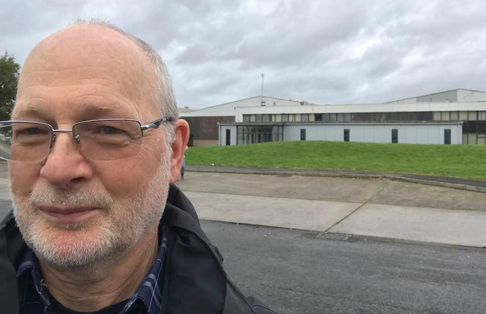 Duncan at the Kenfig factory (2022)